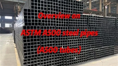 ASTM A500 plieninių vamzdžių (A500 vamzdžių) apžvalga